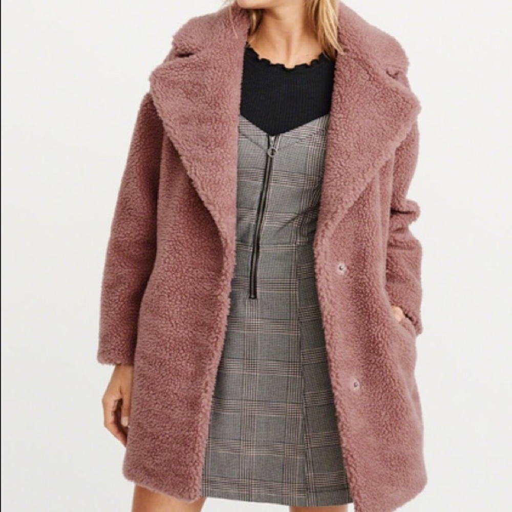 Abercrombie & Fitch Teddy Coat